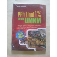 PPH Final 1 % Untuk UMKM