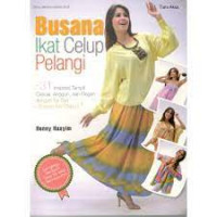 Busana Ikat Celup Pelangi