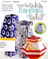 Kreasi Wadah Fungsional Dari kertas
