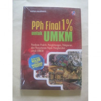 PPH Final 1 % Untuk UMKM