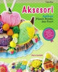 Image of Aksesori : Aplikasi Flanel renda dan payet