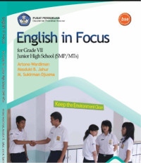 Image of English in Focus for Grade VII Junior High School (SMP/MTs)