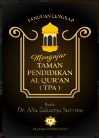 Image of Panduan Lengkap Mengajar Taman Pendidikan Al-Qur'an (TPA)