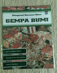 Image of Mengenal Bencana Alam GEMPA BUMI