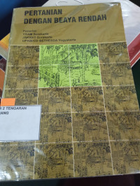 Image of Pertanian Dengan Beaya Rendah