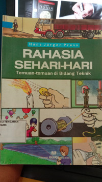 Image of RAHASIA SEHARI - HARI Temuan -temuan di Bidang Tekhnik